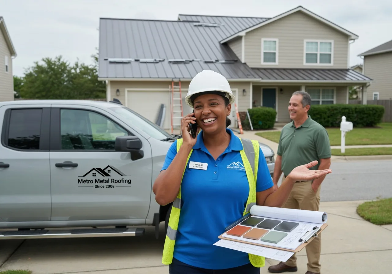 Storm Damage Metal Roof Repair in Sherwood, MI